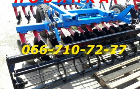 Лущильник дисковый ЛДВП-3.0 тяжёлый Прицепной, цена доступная ЛДВП-3.0