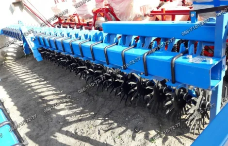 Выгодная борона мотыга БР-6 навесная, с транспортным