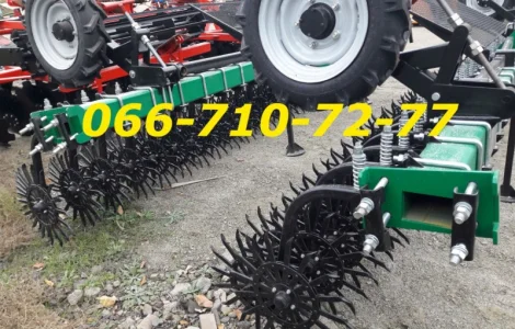 Бороны мотыги. Сменные рабочие колёса культиватор БР-6 борона ротационная фото+видео