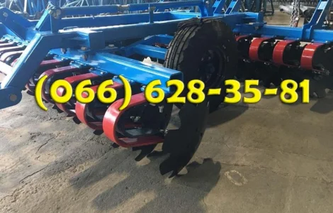 Лущильник дисковый прицепной обработка почвы ЛДВП 3 с катком