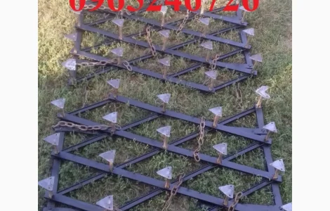 Дві борони пару борін борона важка із сегментами і ланцюгами