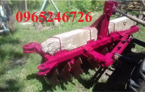 Дискова борона для мінітрактора нова СССР 1.6м. Регульована 10 дисків