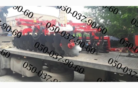 Дискатор. Дискова борона Паллада Pallada 3200, погружена и готова быть у Вас в хозяйстве