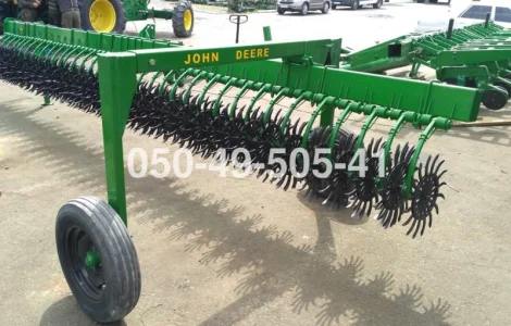 Американская Ротационная борона мотыга John Deere Джон Дир 6 метров под МТЗ 80/82