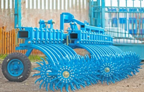 Борона мотыга ротационная БР-6 ANTOKS (Агрокалина) причіпна
