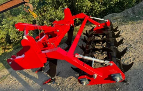 Глибокорозпушувач-чизель ГРЗ-2, 4-02 з подвійним кільчастим катком