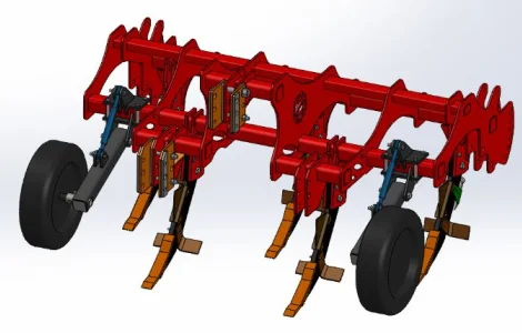 Глубокорыхлитель Subsoiler 2500 Зидар (Zidar) 2, 5 м Украина-Италия
