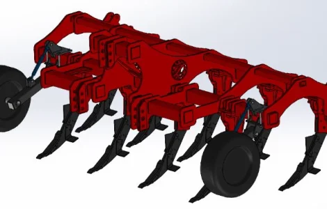 Глубокорыхлитель Subsoiler 4000 Зидар (Zidar) 4 м Украина-Италия