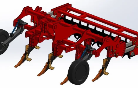Глубокорыхлитель Subsoiler 3000 Зидар (Zidar) 3 м Украина-Италия