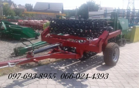 Каток кольчато-шпоровый ККШ-6Г гидрофицированный