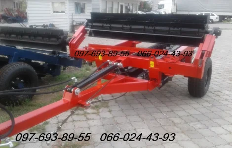 Каток измельчитель рубящий КРП-6 с прямолинейными рядами ножами