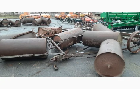 Коток гладкий водоналивний ЗКВГ-1, 4 грудобой КЗК