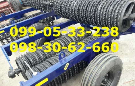 Каток зубчато-кольчатый КЗК-6-01, Цена договорная предназначенный для уплотнения поверхн