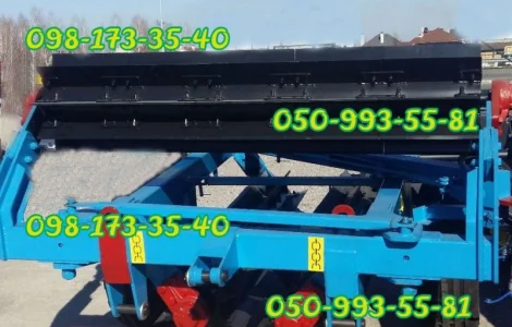 Режущий (рубящий) каток КЗК-4-06 прицепной, гидрофицированный