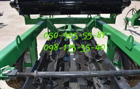 Водоналивний подрібнювач шахово-рублячий, причіпний (6 метрів)