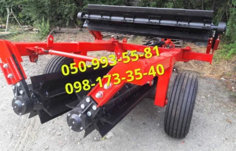 Режущий каток КИП-6 водоналивной прицепной