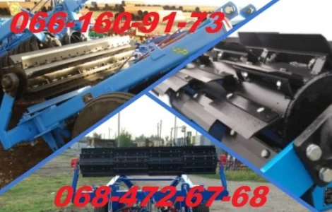 Каток КЗК-6-06 измельчитель ножи прямые, шахмотные ножи