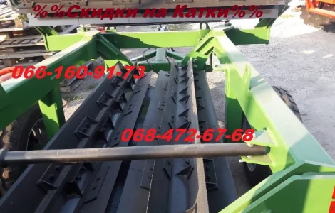 Каток КЗК 6 Измельчитель рубящий шахмотный и прямолинейный нож