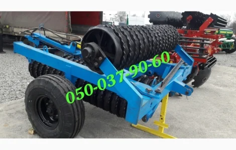 Каток Кзк-6-01 Умань новая поставка(диск зубчастый диаметр 470мм, материал чугун, в наличии