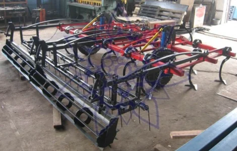 Культиватор КПС-4В оновлений, причіпний. Передпосівний, суцільна обробка