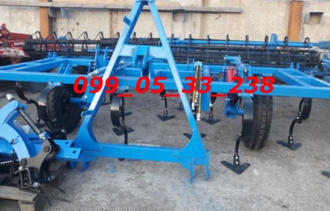 Четырехрядный культиватор КППО-4 прицепной с пружиной и катками Культиватор сплошной