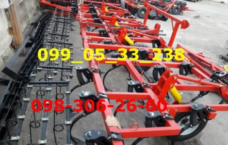 Для трактора Т-150 культиватор КСУ-8, 4(пружина с катком)4-х рядный Эффективно и надежно