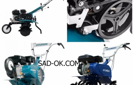 Культиваторы Мотоблоки Hyundai Хьюндай. Корея. Распродажа