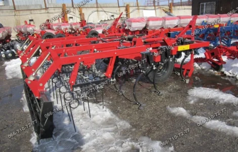Пяти-рядный культиватор КПС-4 ( борона, каток)