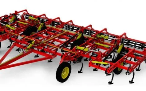 Культиватор прицепной КПС-8ПМ пятирядный с райборонками и катком ТМ ВОСХОД