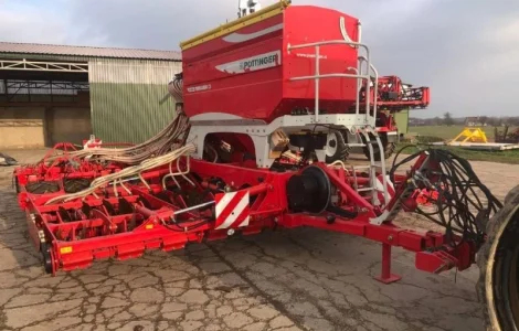 Посівний комплекс Pottinger Terrasem C6 Fertilizer 2014 року