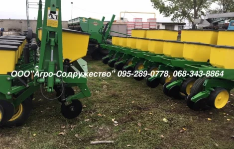 Сеялка пропашная John Deere Джон Дир 7000 8 рядная кап. ремонт из США