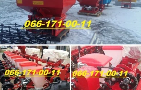 Распродажа сеялок УПС-8 с сигнализацией Нива12 + разбрасыватели удобрений Польша на 1000