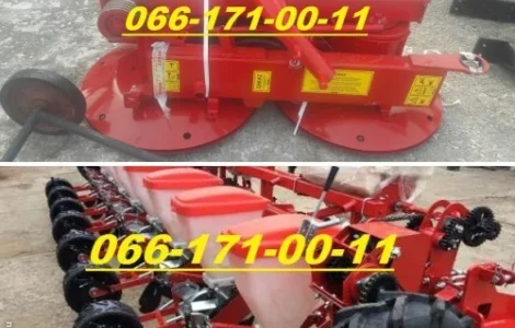 Сеялки заводской сборки УПС-8 и Упс-8-01 в Днепре + косилка роторная Z-169, вся техника