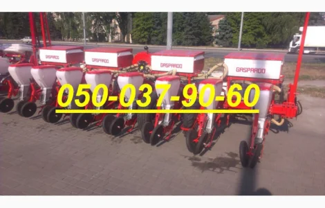 Вакуумная сеялка точного высева SP 8F 70 5800 с внесением удобрений