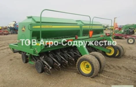 No-Till сеялка Джон Дир John Deere 1590 6 метров с баками под сухие удобрения