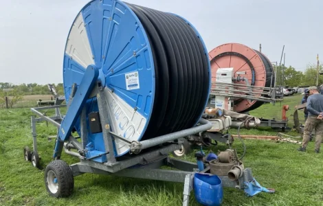 Дощувальна машина Оcmis, Італія, 110/350, модель R 4, 2011 р