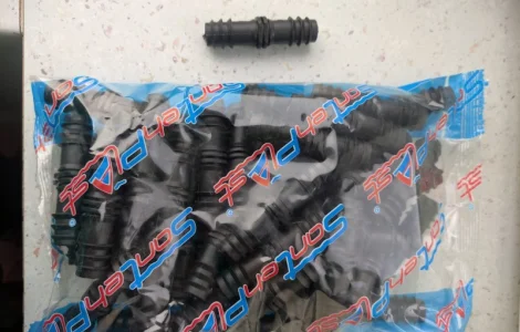 Соединитель для капельной ленты DN16*16 SANTEHPLAST SL-017 Упаковка 50 штук