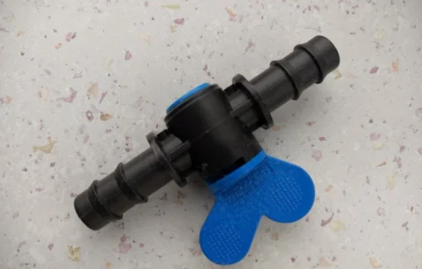 Кран проходной SantehРlast IMK-11 для садовой трубки (D16) Упаковка 50 штук