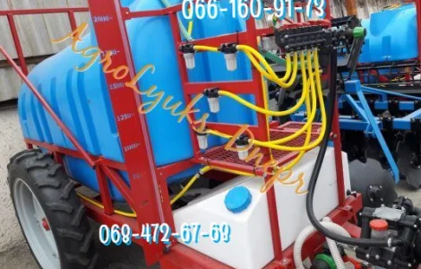 Опрыскиватель 2000л, 2500л для защиты растений