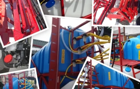 Обприскувачі причіпні 2000л, 2500л