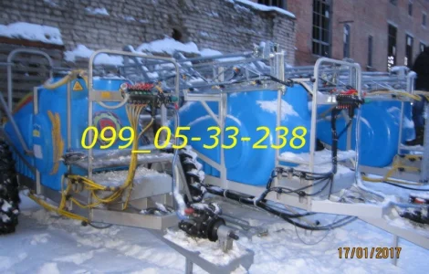 Максус ПРИЧІПНИЙ обприскувач з механічним крилом (начинка італія ПРИЧІПНИЙ максус ОП-2000