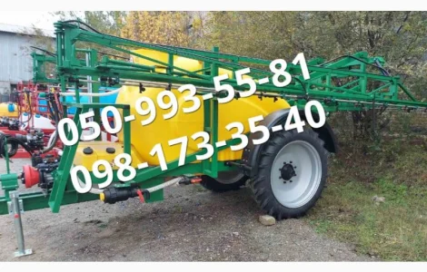 Якісні причипні обприскувачі ОП 2000/2500/3000 з багатим функціональним рядом. Гідравліка