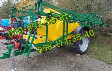 Защита от вредителей Опрыскиватель прицепной ОП 2000/18(21), штанга гидравлика Тандем