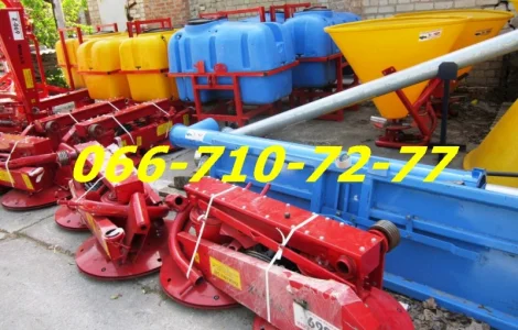 ОП - навесные и прицепные опрыскиватели, z-069 z-169 косилки роторные, мву рум 0.5 разбрас