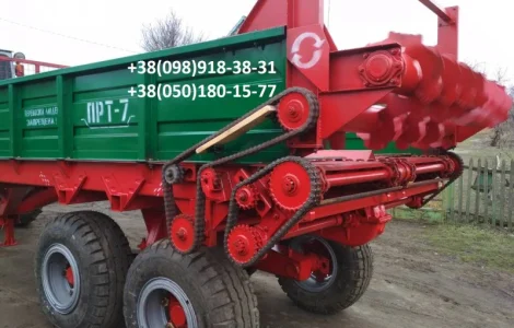 Разбрасыватель органических удобрений ПТР-7