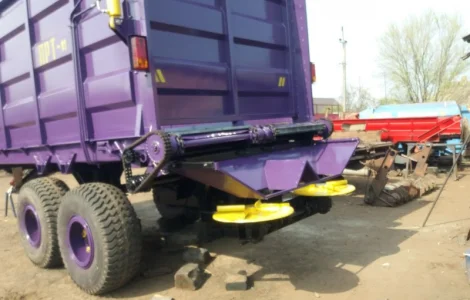 ПРТ-10. Разбрасыватель торфа, гипса, куриный помет