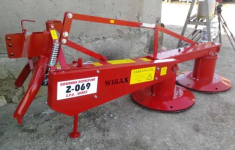 Польская косилка роторная оригинал +кардан+ножи Роторна косарка
