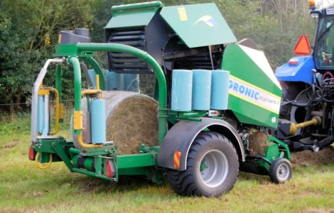 Рулонные пресс-подборщики с обмотчиками