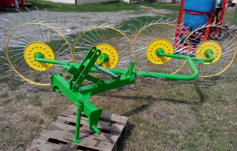 Грабли ворошилки, грабарка, гребка, 4-5 колес, солнышко
