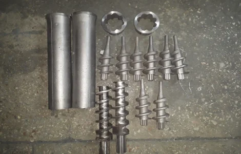 Носик 40мм наконечник шнека пресса-экструдера ПШ-190 (200)